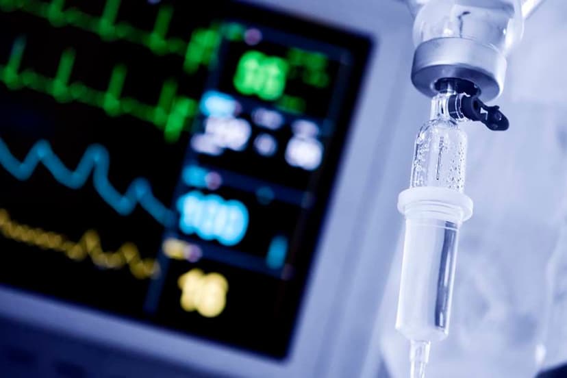ICU monitoring equipment and drip